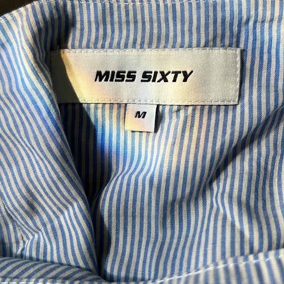 Miss Sixty cotton asymmetrical striped skirt - Picture 5 of 5